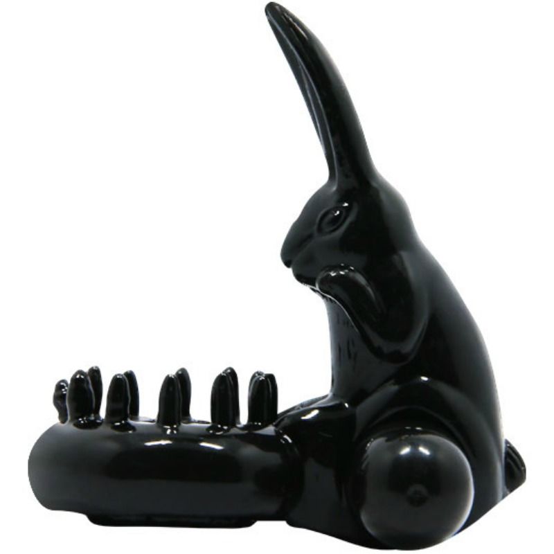 Baile For Him-Vibrierender Ring mit Kaninchen zur Stimulation · Vibratoren (Bild 6)