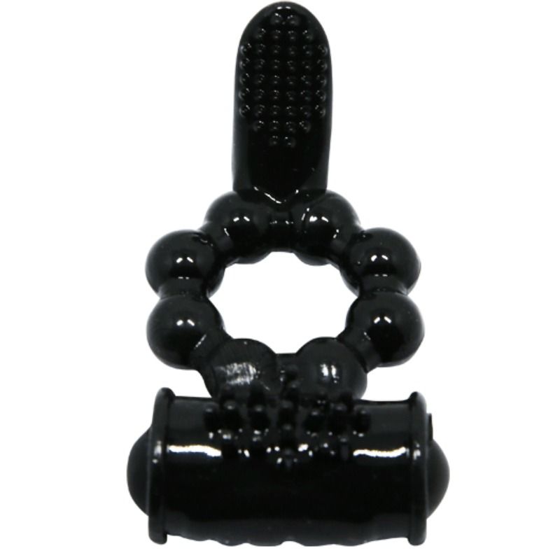Baile For Him-Sweet Ring mit Doppel Stimulator-Silikon · Sextoys (Bild 4)