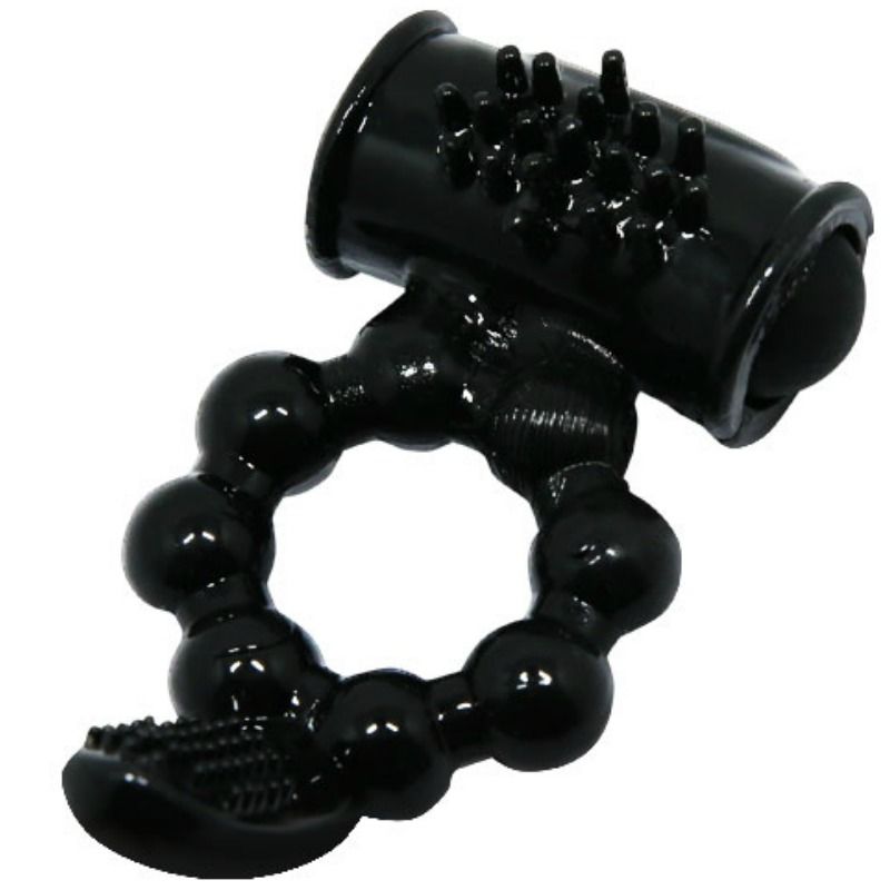 Baile For Him-Sweet Ring mit Doppel Stimulator-Silikon · Sextoys (Bild 6)