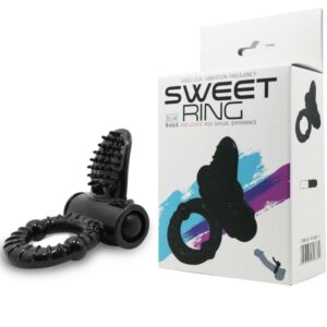 Baile For Him-Sweet Ring Vibrationsring mit Kaninchen aus Silikon · Sextoys (Bild 3)