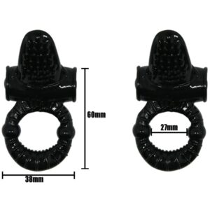 Baile For Him-Sweet Ring Vibrationsring mit Kaninchen aus Silikon · Sextoys (Bild 2)