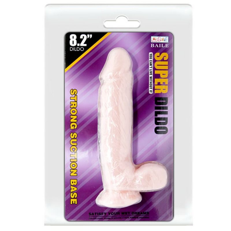 Baile Dildos-Dildo Natural Super Realistisch-TPR, Saugnapf · Strap-on & Harness (Bild 5)