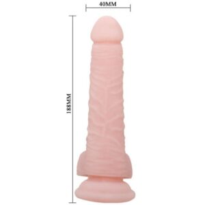Baile Dildos-Super Realistic Natural Dildo 18.8 cm-TPR, Saugnapf · Strap-on & Harness (Bild 3)
