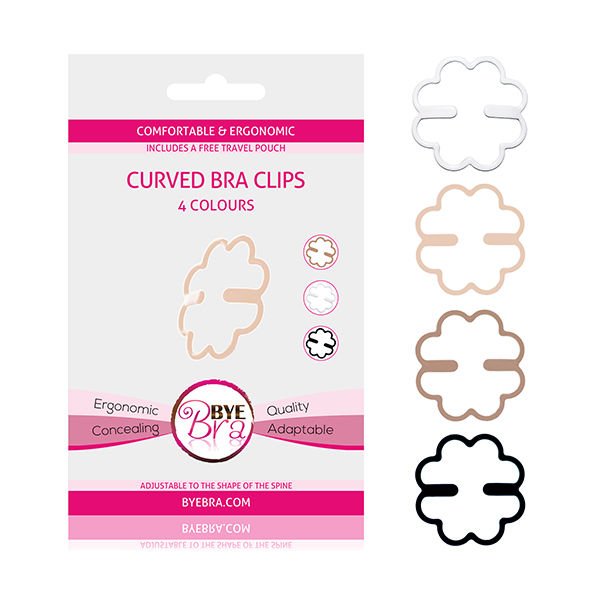 Bye Bra -Zubehör-Clip für BH, 4 Stk.-Set · Sexy Damen-Dessous