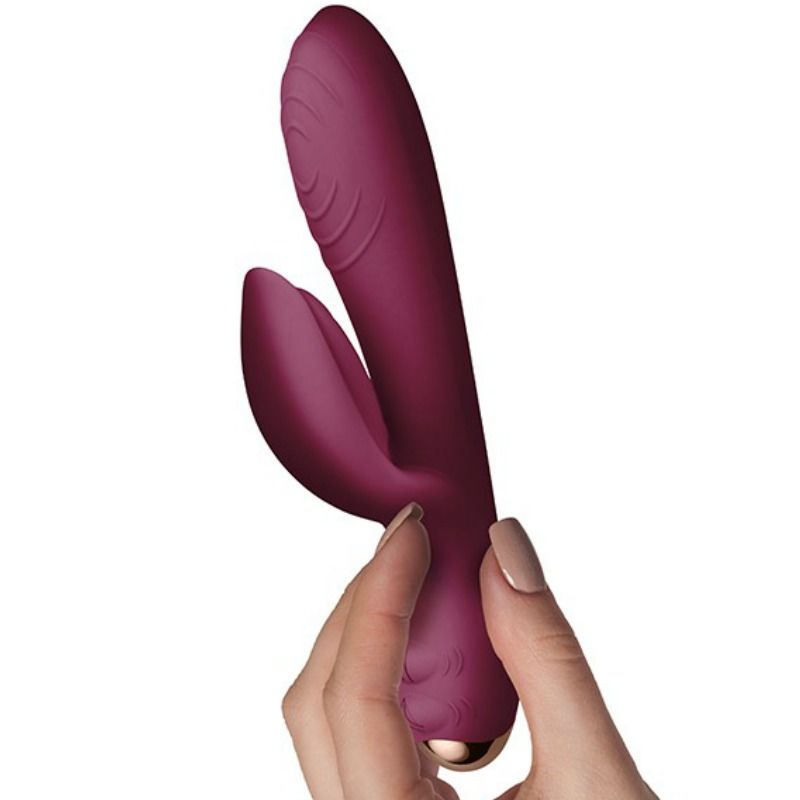 Rocks-Off-Vibrator Everygirl Bordeaux-Silikon, 10 Geschwindigkeiten, USB · Vibratoren (Bild 2)