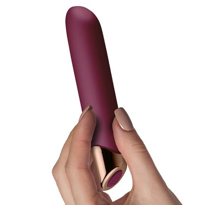 Rocks-Off-Bordeaux Chaamo Vibrator-Silikon, 10 Geschwindigkeiten, USB · Vibratoren (Bild 2)