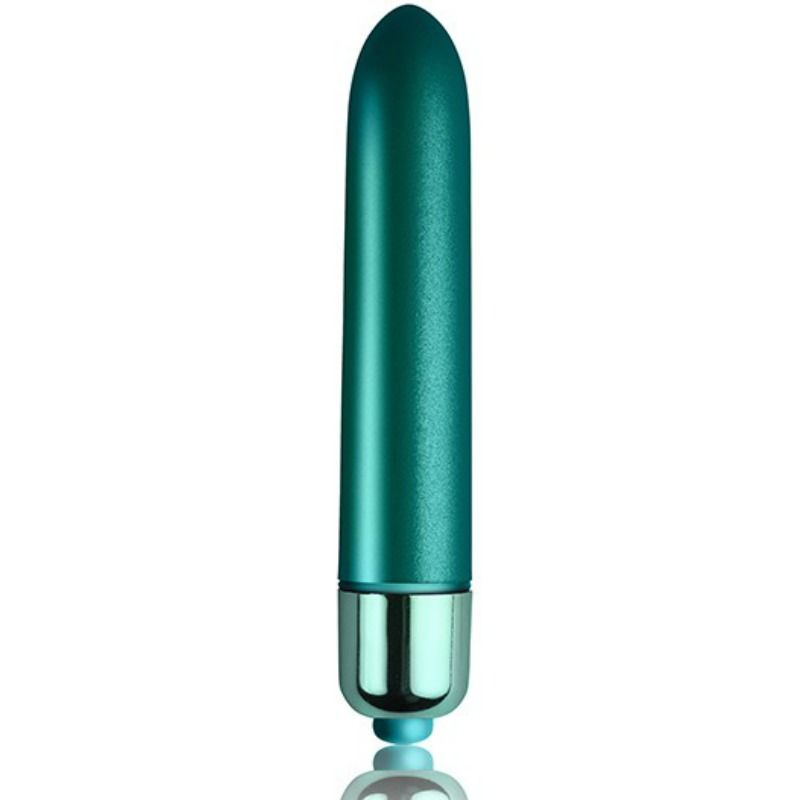 Rocks-off-Bullet-Vibrator Samtberührung Pfauen-Blütenblätter-10 Stufen