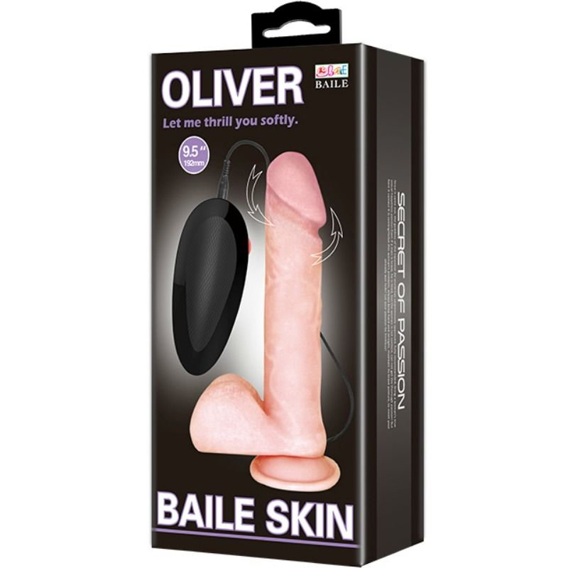 Baile-Oliver Vibrator Realistisch mit Drehfunktion-TPR · Vibratoren (Bild 3)