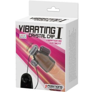 Baile For Him-Penishülle Vibrante Crystal Cap I-TPR · Vibratoren (Bild 3)