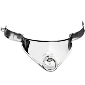 Metal Hard-Enge Halskette mit Ring und Schloss 12.5 Cm · Spielzeug aus Glas & Metall (Bild 3)