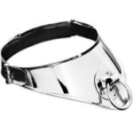 Metal Hard-Enge Halskette mit Ring und Schloss 12.5 Cm · Spielzeug aus Glas & Metall