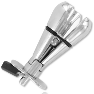 Metal Hard-Analplug Metall mit Schloss · Spielzeug aus Glas & Metall (Bild 2)