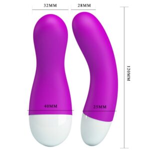 Fun Toys-Ian G-point Stimulator-Silikon, 12 Geschwindigkeiten, Wiederaufladbar · Vibratoren (Bild 5)
