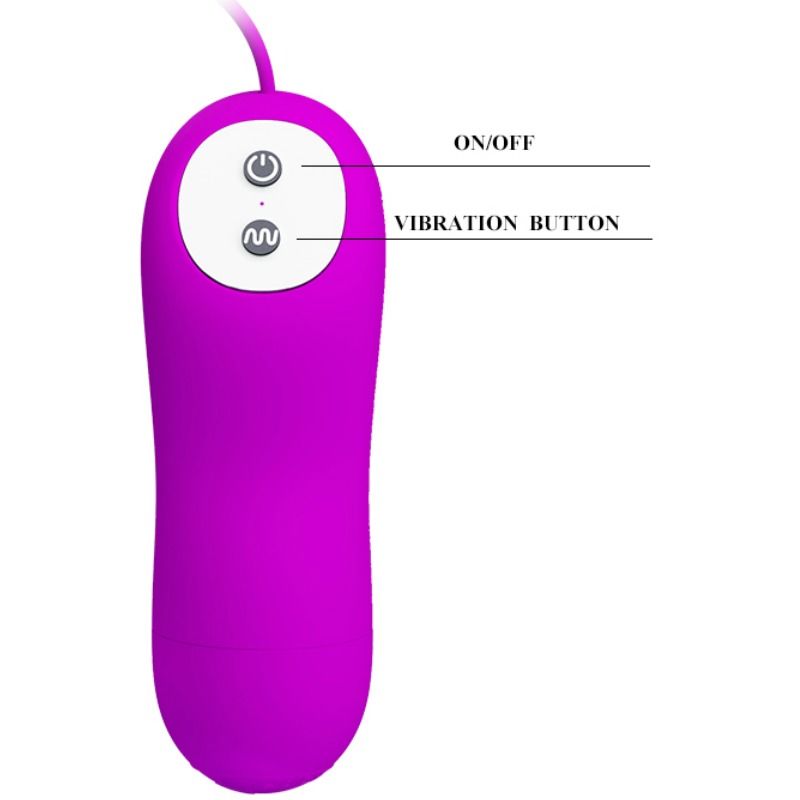 Fun Toys-Irma Ei Vibrator Double Vibrations-Silikon, 12 Geschwindigkeiten · Vibratoren (Bild 6)