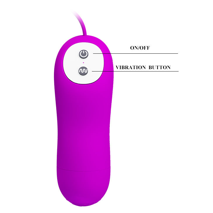 Fun Toys-Eunike Vibrierendes Ei, 12 Funktionen, Silikon und Abs-12 Geschwindigkeiten · Vibratoren (Bild 8)