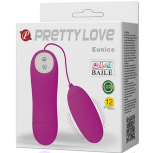Fun Toys-Eunike Vibrierendes Ei, 12 Funktionen, Silikon und Abs-12 Geschwindigkeiten · Vibratoren (Bild 2)