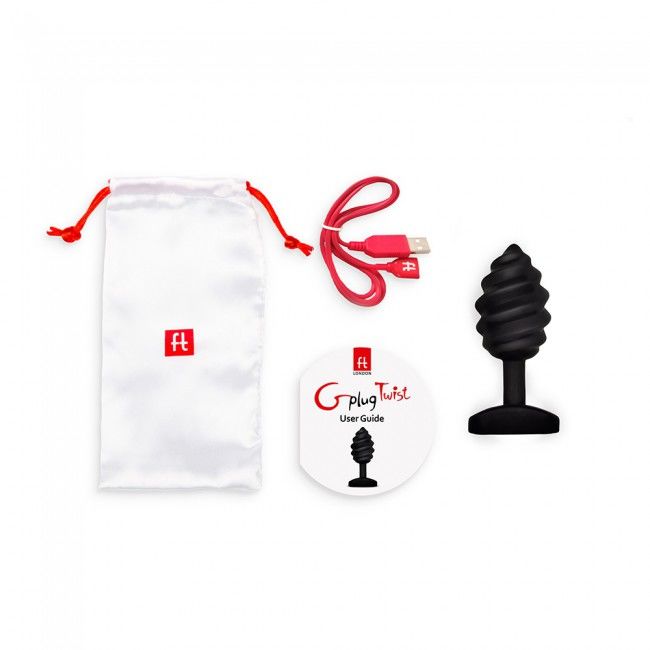 G-Vibe-Gplug Twist mit Schwarz-Silikon-Vibration, Wasserdicht · Sextoys (Bild 2)