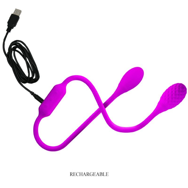 Fun Toys-Unisex Stimulator Dream Lovers Whip 2-Silikon, 12 Geschwindigkeiten · Vibratoren (Bild 6)