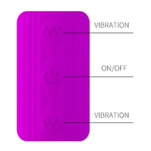 Fun Toys-Unisex Stimulator Dream Lovers Whip 2-Silikon, 12 Geschwindigkeiten · Vibratoren (Bild 5)