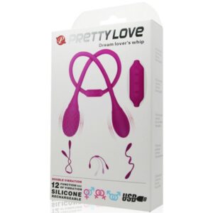 Fun Toys-Unisex Stimulator Dream Lovers Whip 2-Silikon, 12 Geschwindigkeiten · Vibratoren (Bild 2)