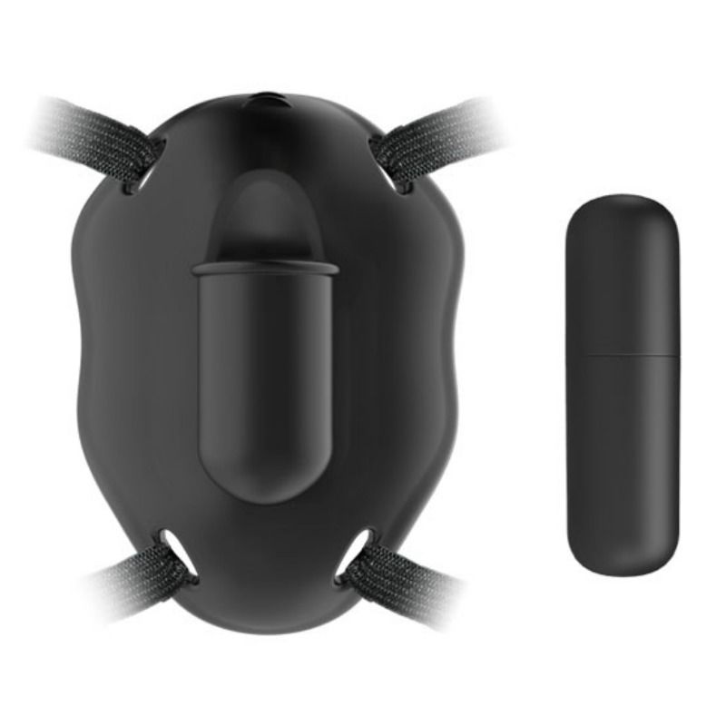 Fun Toys-Strap-on mit Bullet Vibrator Carter-Silikon, 12 Geschwindigkeiten · Vibratoren (Bild 6)