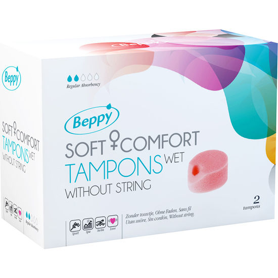 Beppy-Soft Comfort Umidi-Tampons, 2 Stk. · Oralsex & Körperspiele