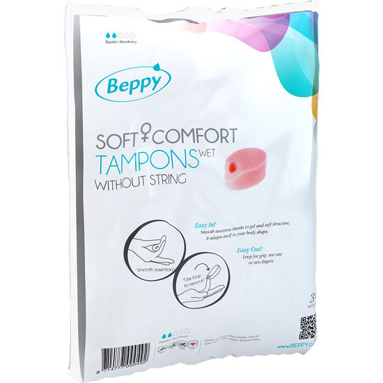 Beppy-Soft Comfort Feuchte Tampons, 30 Stk.