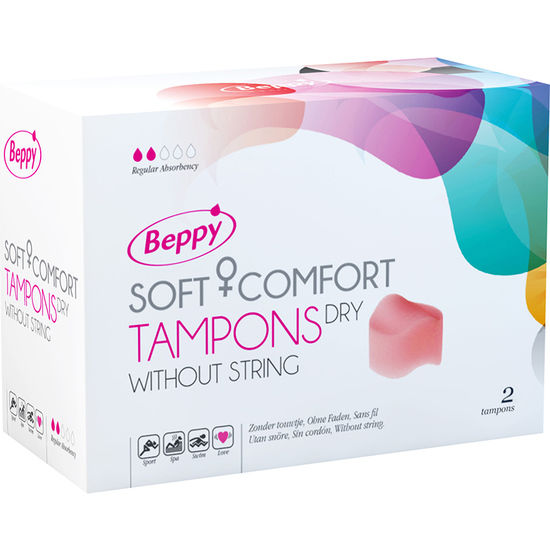 Beppy-Soft-comfort Trockentupfer – 2 Stk. · Oralsex & Körperspiele