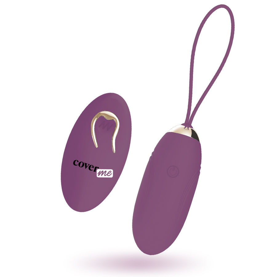 Coverme-Flieder Ei mit Fernbedienung-Silizium, 12 Geschwindigkeiten · Vibratoren (Bild 2)