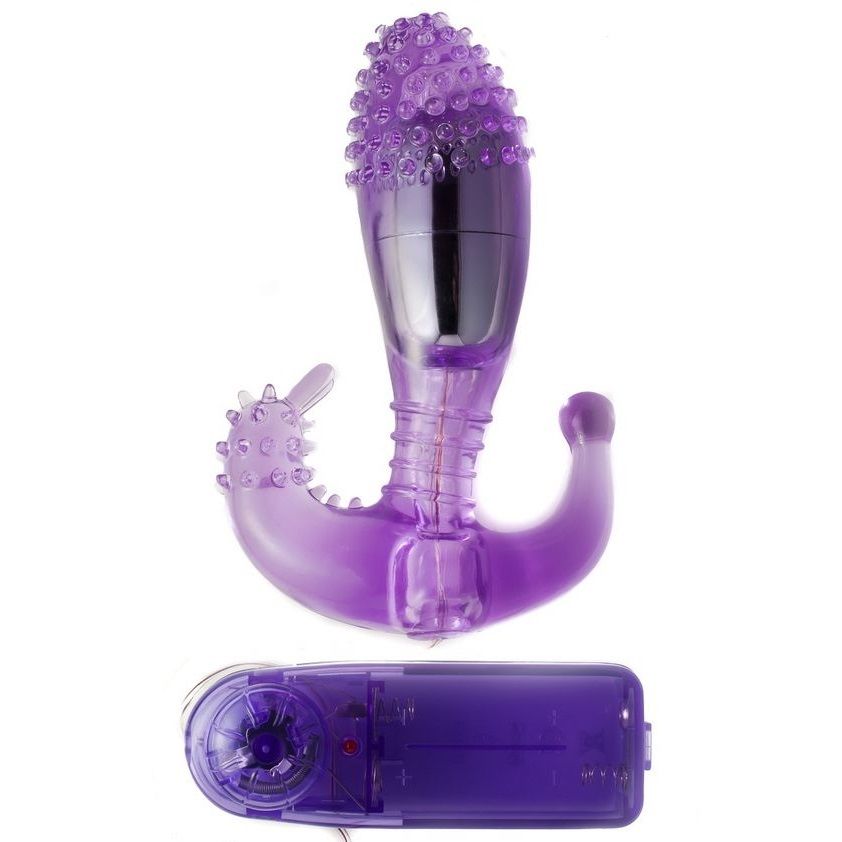Baile-Flieder Stimulator Vaginal und Anal mit Vibration-Silikon · Vibratoren