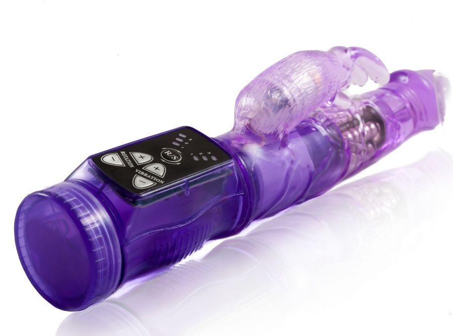 Baile Rotations-Mini Rotator mit Rabbit Happy Angel Flieder-Rotation · Vibratoren (Bild 2)