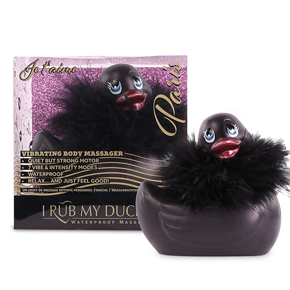 Big Tease Toys-I Rub My Duckie 2.0 _ Paris (black)-7 Geschwindigkeiten · Vibratoren (Bild 2)