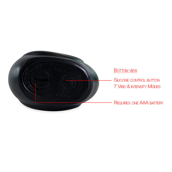 Big Tease Toys-I Rub My Duckie 2.0 _ Paris (black)-7 Geschwindigkeiten · Vibratoren (Bild 3)