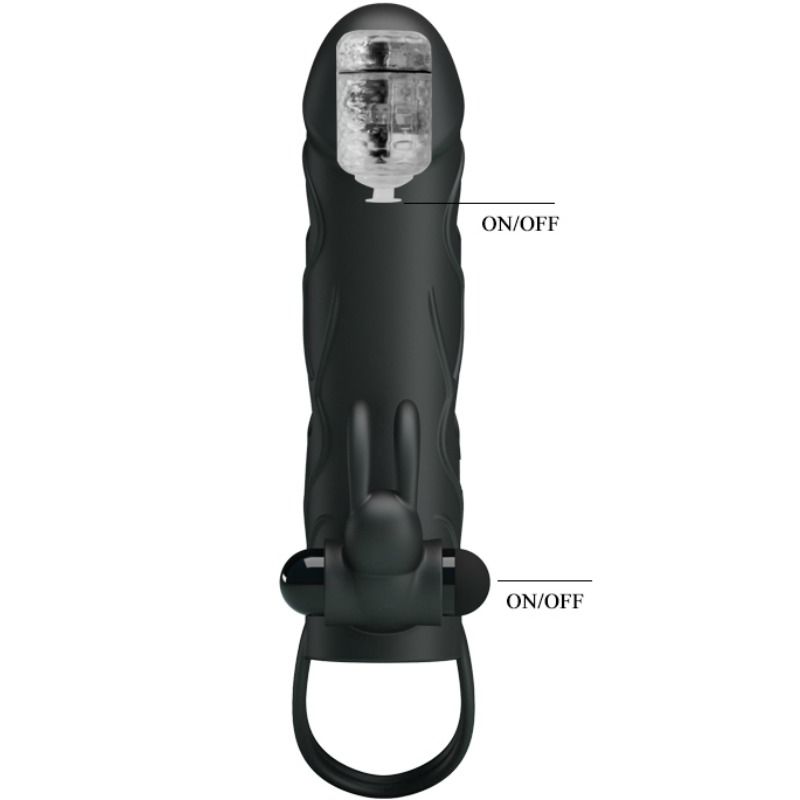 For Him-Penishülle Silikon Vibration 14 Cm 2.0-Waterproof · Sextoys (Bild 4)