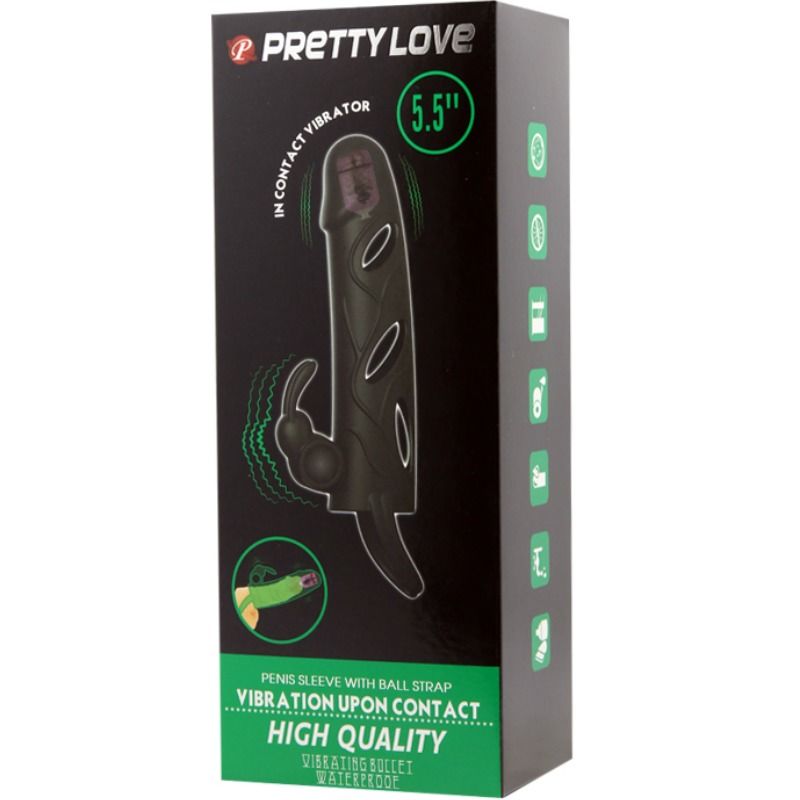 For Him-Penishülle Silikon Vibration 14 Cm 2.0-Waterproof · Sextoys (Bild 8)