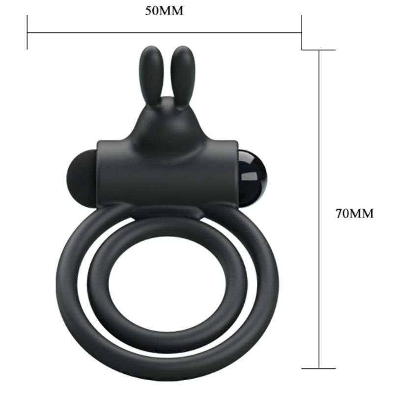 For Him-Osmond Ring Doppel Vibrator Silikon-Waterproof · Sextoys (Bild 5)
