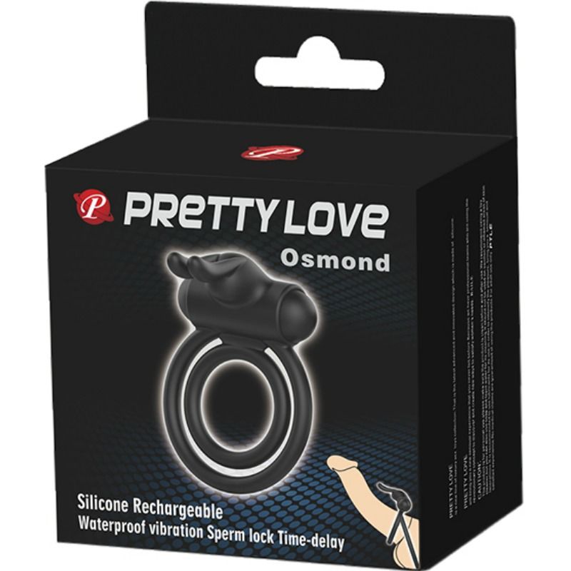 For Him-Osmond Ring Doppel Vibrator Silikon-Waterproof · Sextoys (Bild 7)