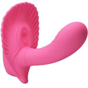 Remote Control-Stimulator Muschel mit Fernbedienung-Silikon, 12 Geschwindigkeiten · Vibratoren (Bild 3)