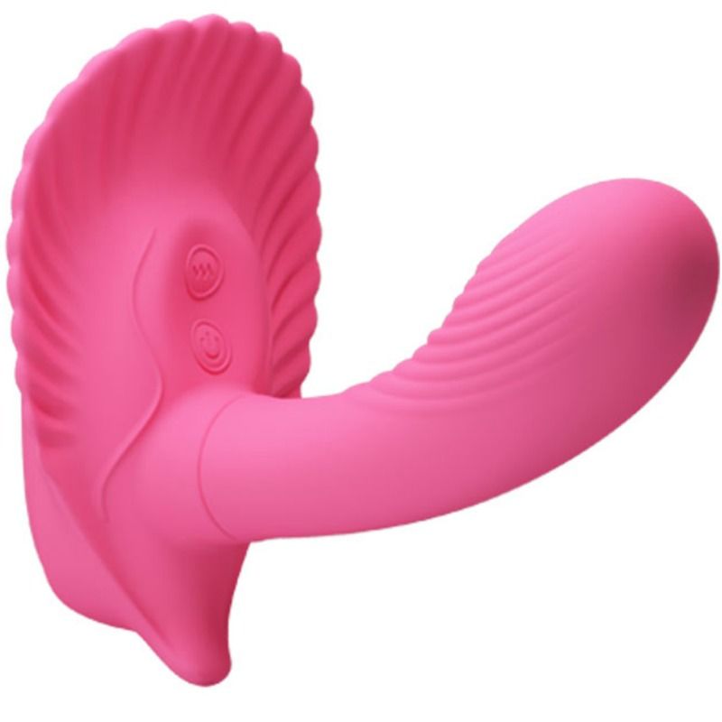 Remote Control-Stimulator Muschel mit Fernbedienung-Silikon, 12 Geschwindigkeiten · Vibratoren (Bild 3)