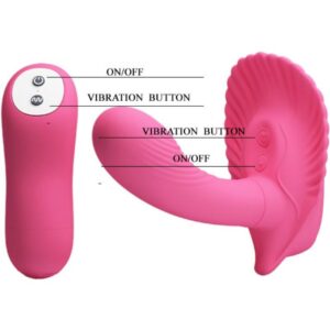 Remote Control-Stimulator Muschel mit Fernbedienung-Silikon, 12 Geschwindigkeiten · Vibratoren (Bild 9)