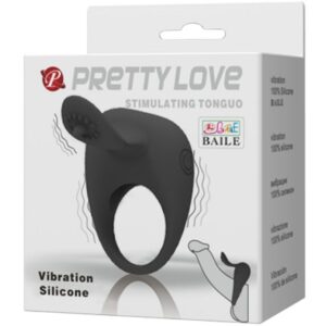 For Him-Vibrierender Ring mit Zunge-Silikon, still · Penisringe & -hüllen (Bild 7)
