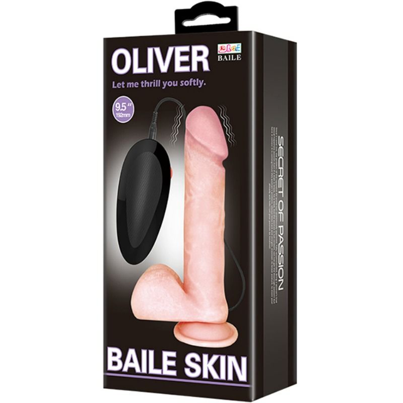 Baile Vibrators-Oliver Dildo Realist mit Vibrationen-Telesteuerung · Vibratoren (Bild 7)