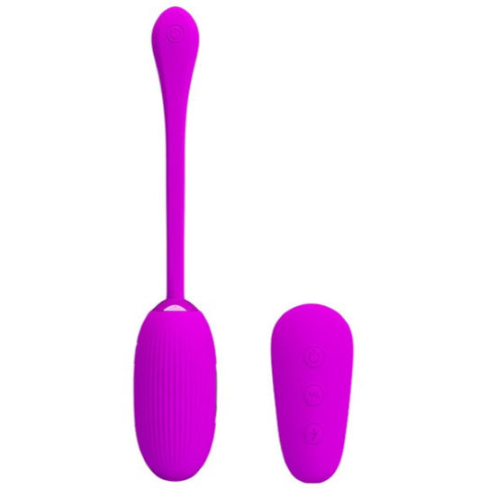 Remote Control-Shock Fun Vibro-Ei mit Elektroschock-Silikon, 7