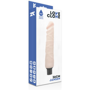 Loveclone-Jansen Vibrator mit Selbstschmierung 26 Cm – Ø 4.2 Cm-TPR · Vibratoren (Bild 4)