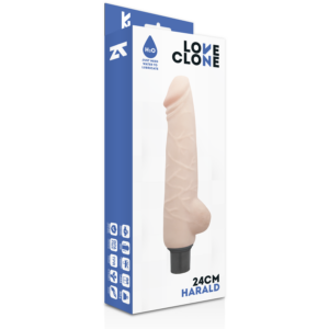 Loveclone-Harald Selbstschmierung Vibrator 24 Cm -o- 4 Cm-TPR · Vibratoren (Bild 2)