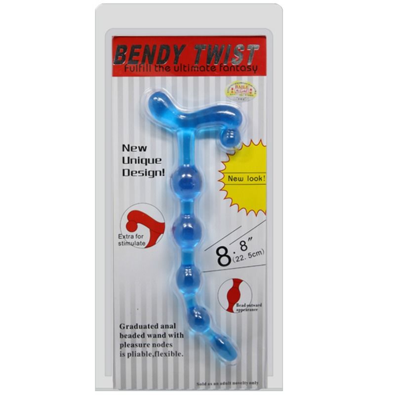 Baile Anal-Bendy Twist Analkugeln Flexibel-TPR · Sextoys (Bild 8)