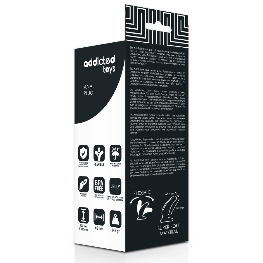 Addicted Toys-Analplug Spot 12 Cm TPR · Sextoys (Bild 2)