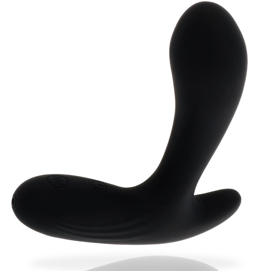 Addicted Toys-Vibrierender Anal-Massager Schwarz-Silikon, 12 Stufen