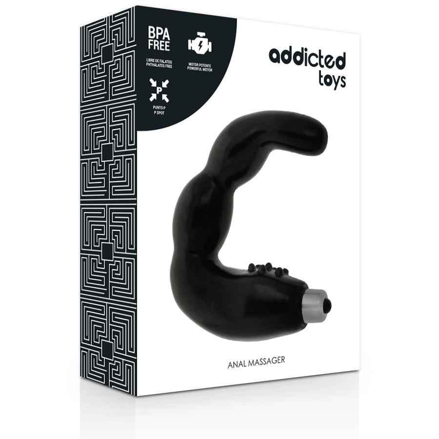 Addicted Toys-Stimulator Prostata Anal Vibrator-TPR · Sextoys (Bild 3)