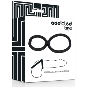 Addicted Toys-Einstellbare Ringe für Penis-Silikon · Sextoys (Bild 3)